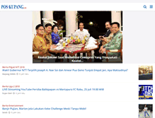 Tablet Screenshot of kupang.tribunnews.com