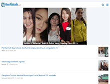 Tablet Screenshot of manado.tribunnews.com